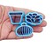 Succulent & Cactus Polymer Clay Cutters, 3 pcs, Plant Shapes Set #2, Adorabilities